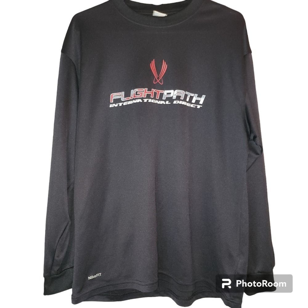 Nike FIT Dry FlightPath Long Sleeved T-Shirt Men's Size Large